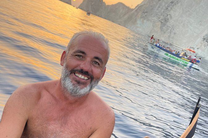 Swim in crystal-clear water and see the iconic Mizithres rocks
